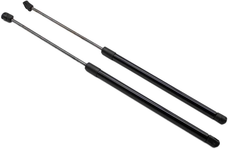 Damper Front Hood Bonnet Shock Absorber for Audi A4 2002-2008 Carbon Fiber Gas Struts Car Parts Accessories Gift 92654051280 2pcs (Ordinary Black)