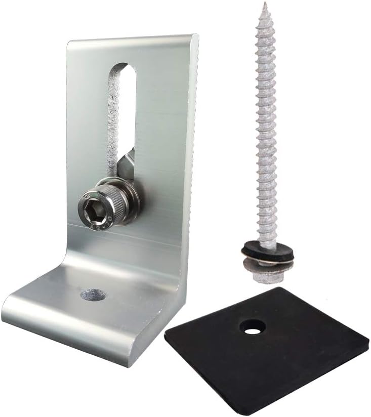 MOSKILA L_bracket with the Hardware Solar Panel mounting (Pack of 6)