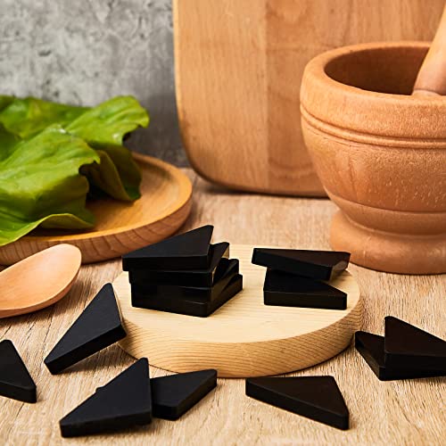 Set de 16 Pies para Tabla de Cortar, Almohadillas Antideslizantes de Silicona Negra, Sin Pegamento miniatura 7