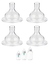 Vista 1 de Boquilla de silicona para biberones anticólicos Philips Avent, flujo 4, 19.7 ft+, flujo extra rápido, 4