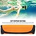 Yuecoom Buoyancy Sleeve,Snorkel Buoyancy Sleeve,Portable Snorkel Floating Sleeve,Snorkel Protective Cover for Snorkeling, Swimming, Diving,Buoyancy Aid(Orange)