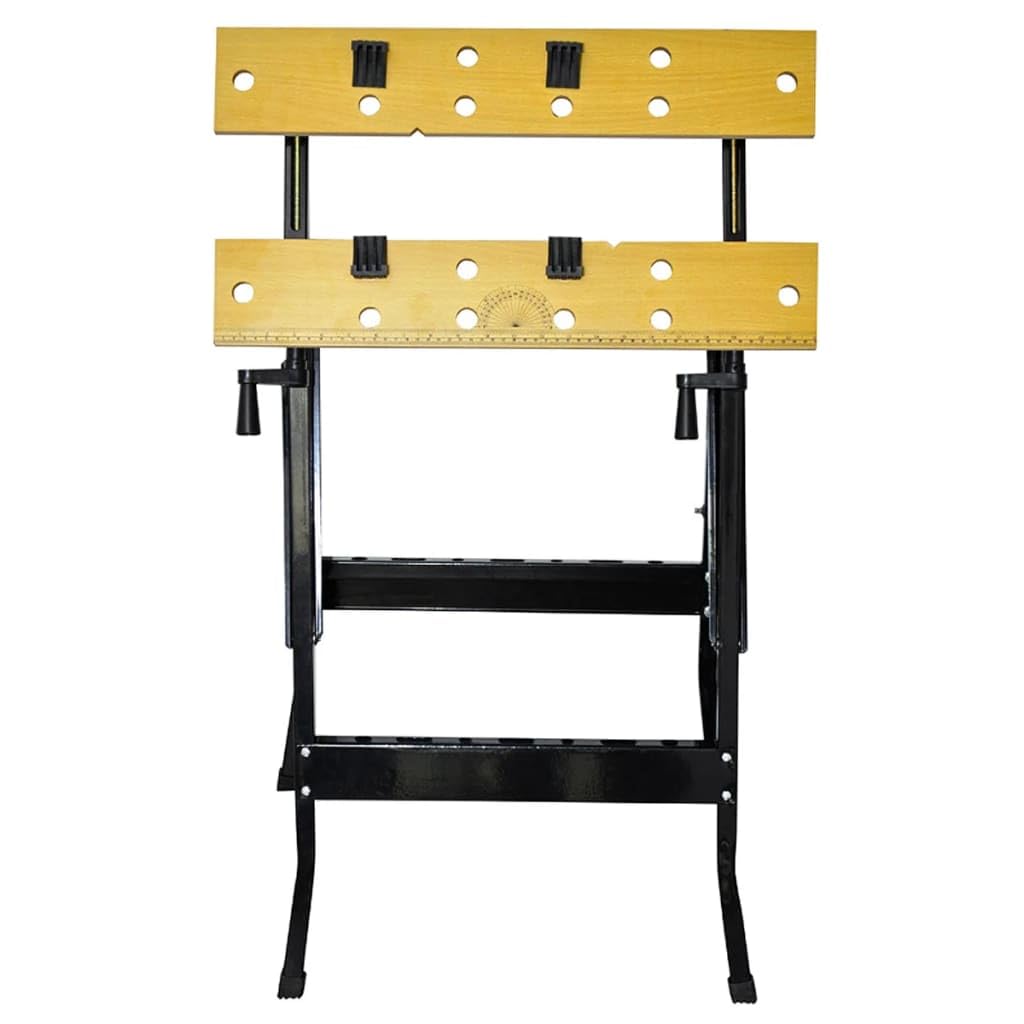 Genérico Banco de Taller Plegable Carga 80 Kg Mesa de Sujeción Mesa de Trabajo,Bricolaje,Accesorios de Bricolaje,Organización y Almacenamiento de Herramientas,Mesas de Trabajo,140096