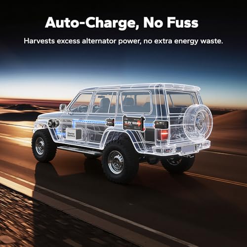 Image of Litime 12V 100Ah Slim Self-Heating LiFePO4 Battery for RV Solar Truck-3Pack