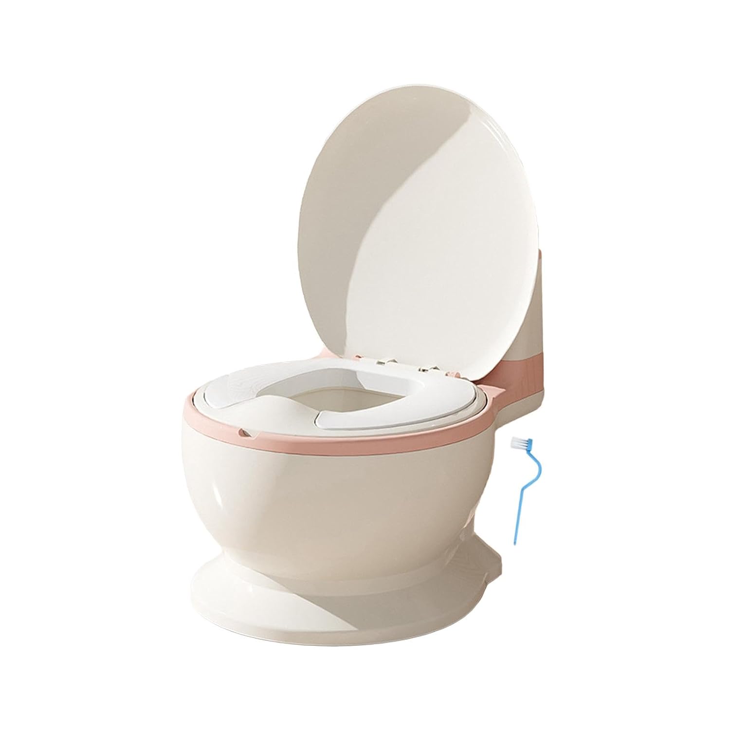 Generic Potty Potty Include Cleaning Brush Training Transition Potty Seat Removable Potty, Pink