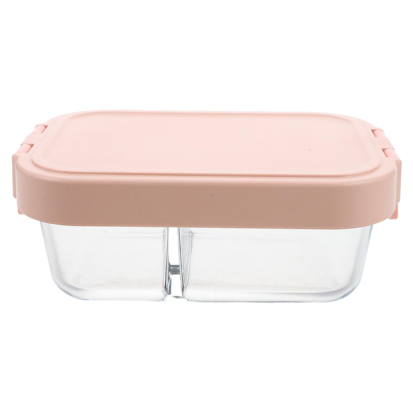 Zerodeko Boîte à lunch rectangulaire empilable en verre double paroi