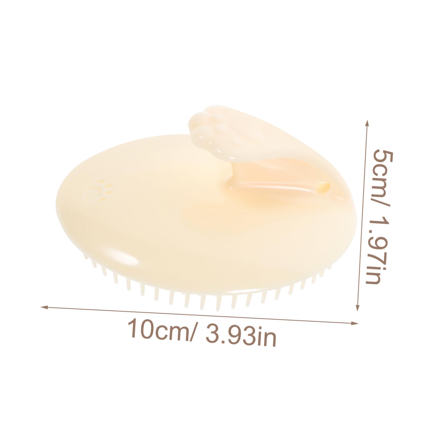 Healeved 10piezas Cepillo De Para Masaje Del Cabelludo y Exfoliación Cepillo De Champú Húmedo y Seco Accesorio De Cuidado Ergonómico y Para
