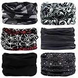 FAYBOX BRIDAL Multifunktionstuch Rohr Kopfbedeckungen Bandana Schal Elastische Halstücher für Yoga, Wandern, Reiten, Motorradfahren (Tier)