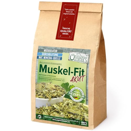 ORIGINAL LECKERLIES Muskel-Fit AKUT Kräutermix, 250g Hundekräuter, Kräuter für Hunde, zur...