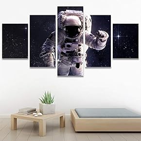 SIGNWIN 5 Panel Canvas Wall Art Modern Art...