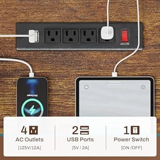 SEDETA L Shaped Desk with Drawers, 62.2" Home Office Desk with Fabric File Drawers and Power Outlet, L Shaped Desk with Hutch, Storage Shelves, LED Lights, Rustic Brown