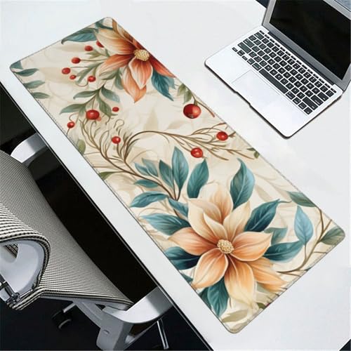 Tapis de souris ethnique pour protéger le bureau et stabiliser le clavier avec style