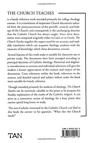 The Church Teaches