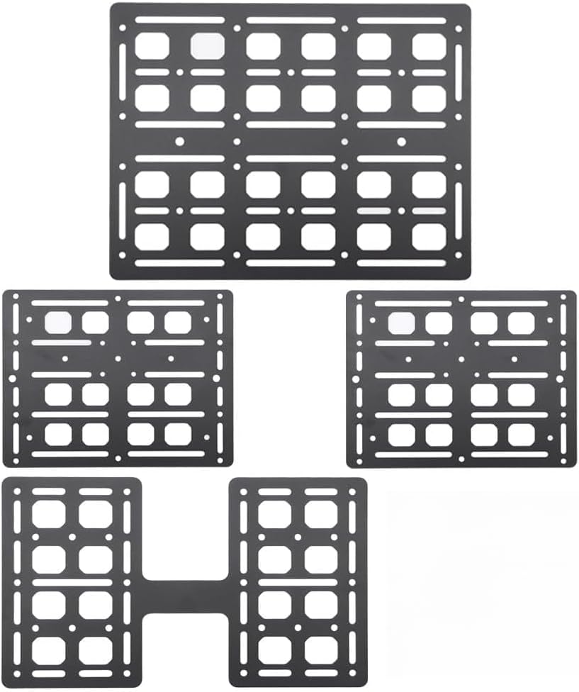 Multifunctional Armor Board for Motorcycle 45L Trunk Outdoor Fishing Riding Bike Stand Universal