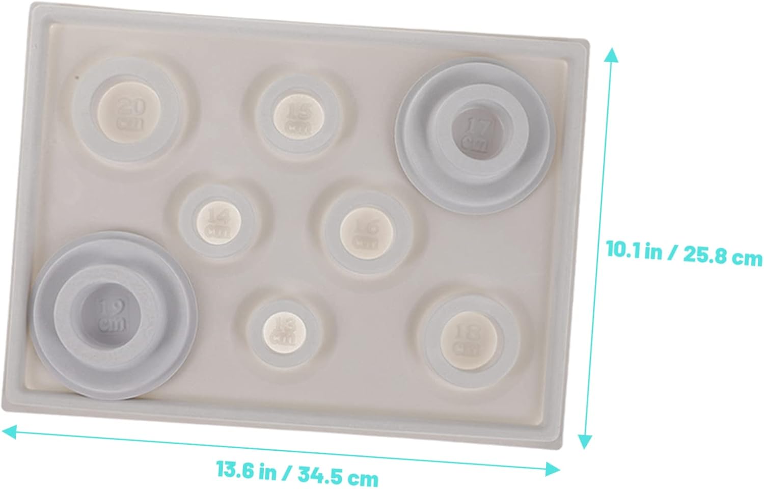 CORHAD 1set Jewelry Bead Board Organizer Tray for Necklace Bracelet Making Design Measuring for Easy Bead Arrangement and Sorting