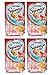 Delectables Squeeze Up Hartz Cat Treats Bundle of 4 Flavor Pouches, 2.0 oz Each (Tuna)