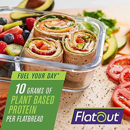 Flatout Flatbread, Proteinup Wraps, Perfect For Use As Sandwich Bread, Pizza Crust, Tortillas, Wraps And More, 5 Flatbreads, 4 Pack #TOP3