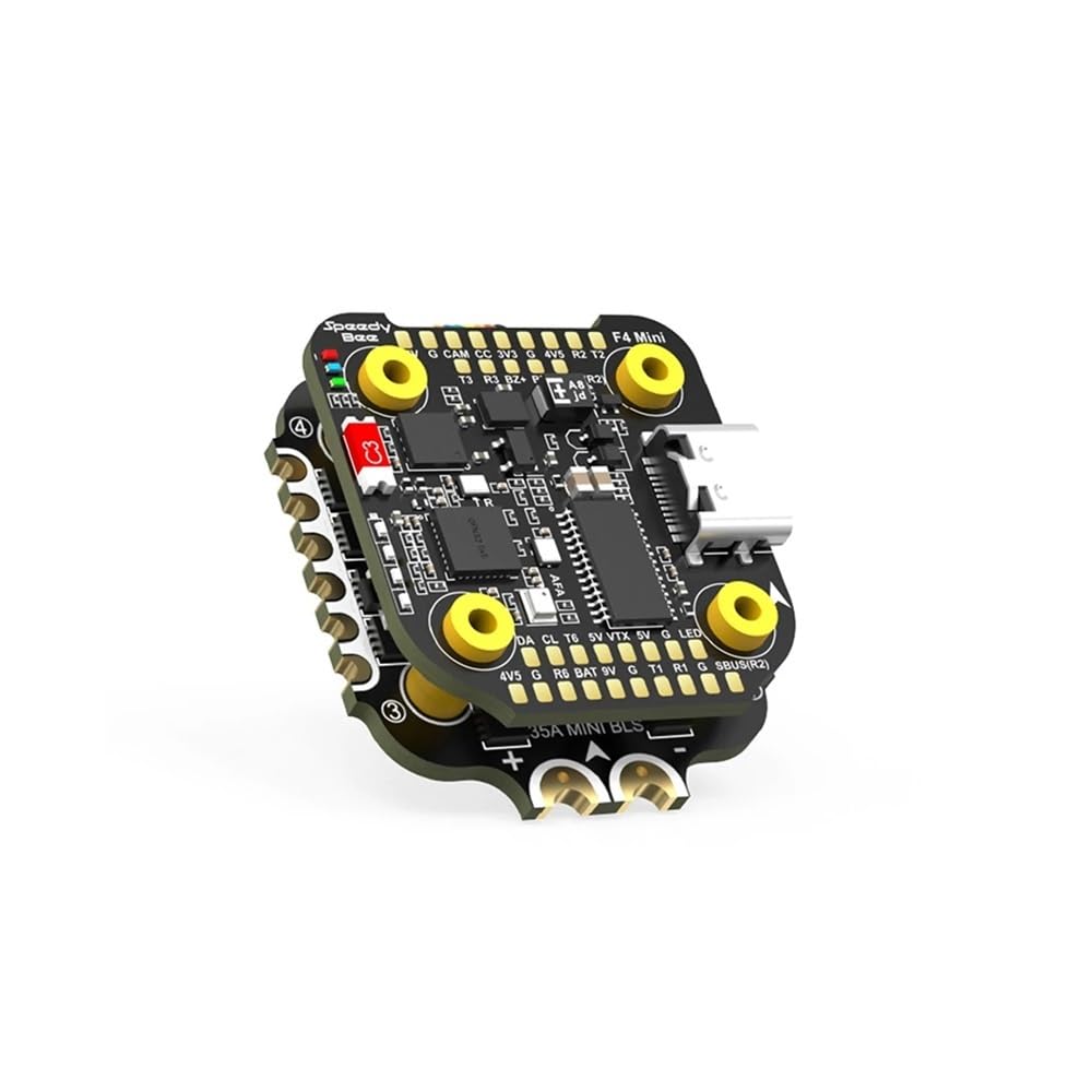 1 pz F405 Stack Flight Controller adatto for FPV Racing Drone FC 35A V2 3 6S 20x20 4 in 1 ESC Dual BEC(Stack)