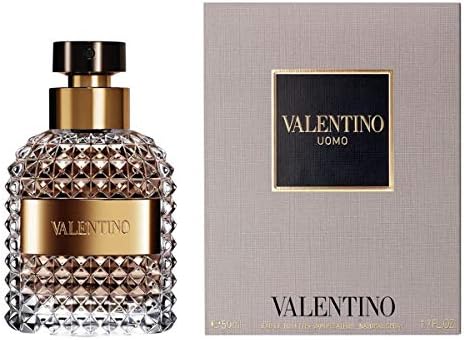 Valentino Uomo Eau De Toilette Spray, 1.7 Ounce