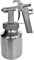 Pistola Pintura Ar Direto Caneca De Alumínio Bico 1,3 mm