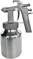 Pistola Pintura Ar Direto Caneca De Alumínio Bico 1,3 mm