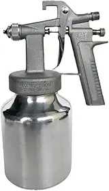 Pistola Pintura Ar Direto Caneca De Alumínio Bico 1,3 mm