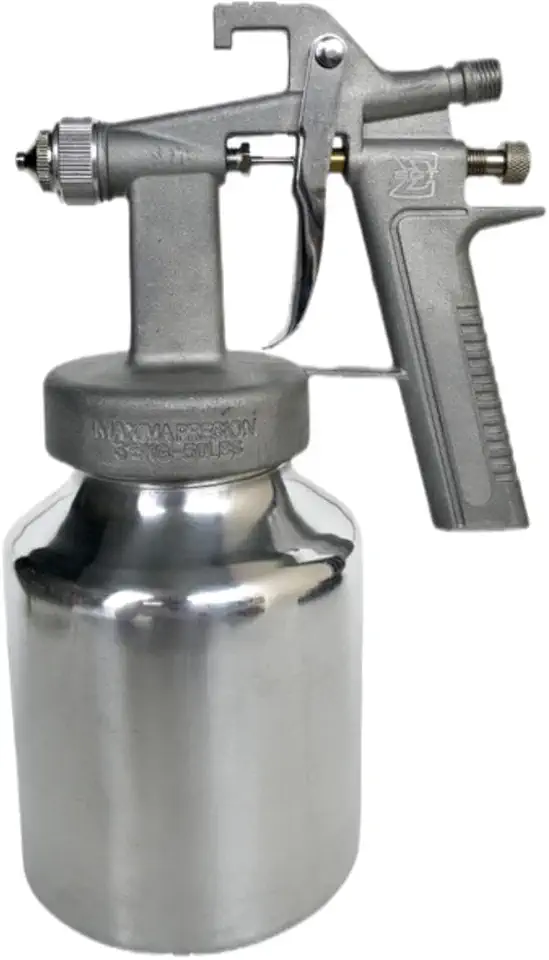 Pistola Pintura Ar Direto Caneca De Alumínio Bico 1,3 mm