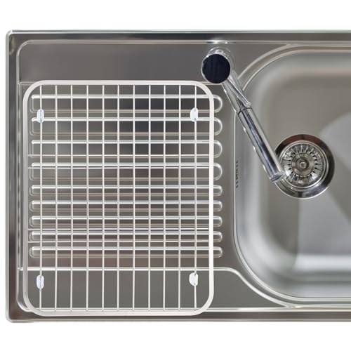 Rejilla para fregadero de acero inoxidable 304 con diseño plata elegante 8