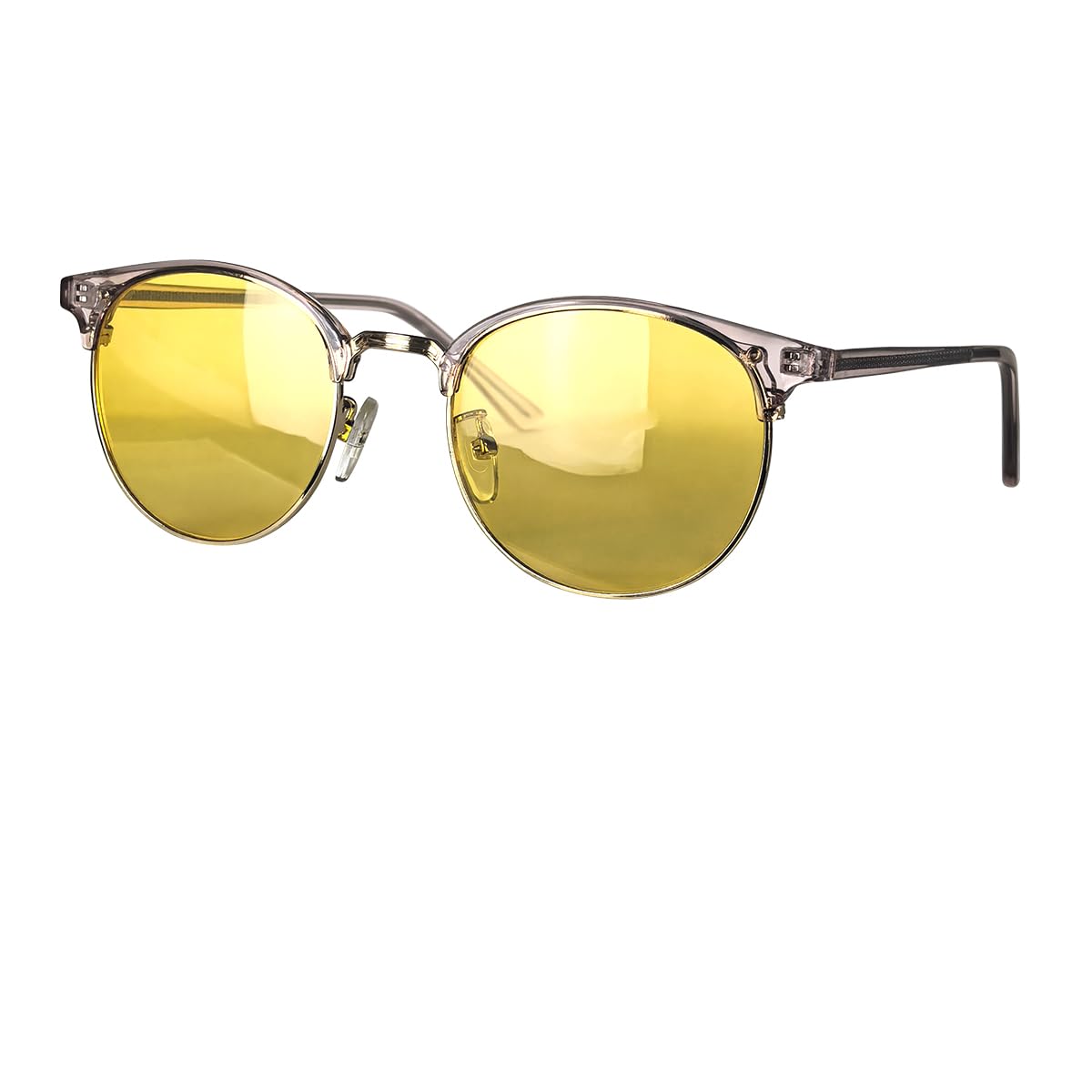 Gafas antiluz azul para mujer de color naranja para jugar y visión nocturna amarilla 6