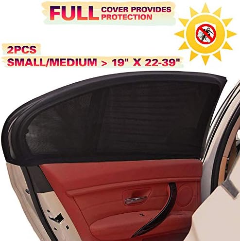 CARBONLAND Car-Window-Shade Fits Small/Medium(2pk)