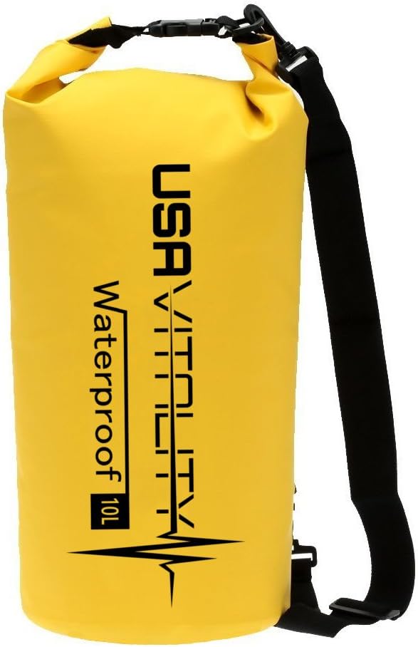 USA Vitality 10L Waterproof Roll Top Bag