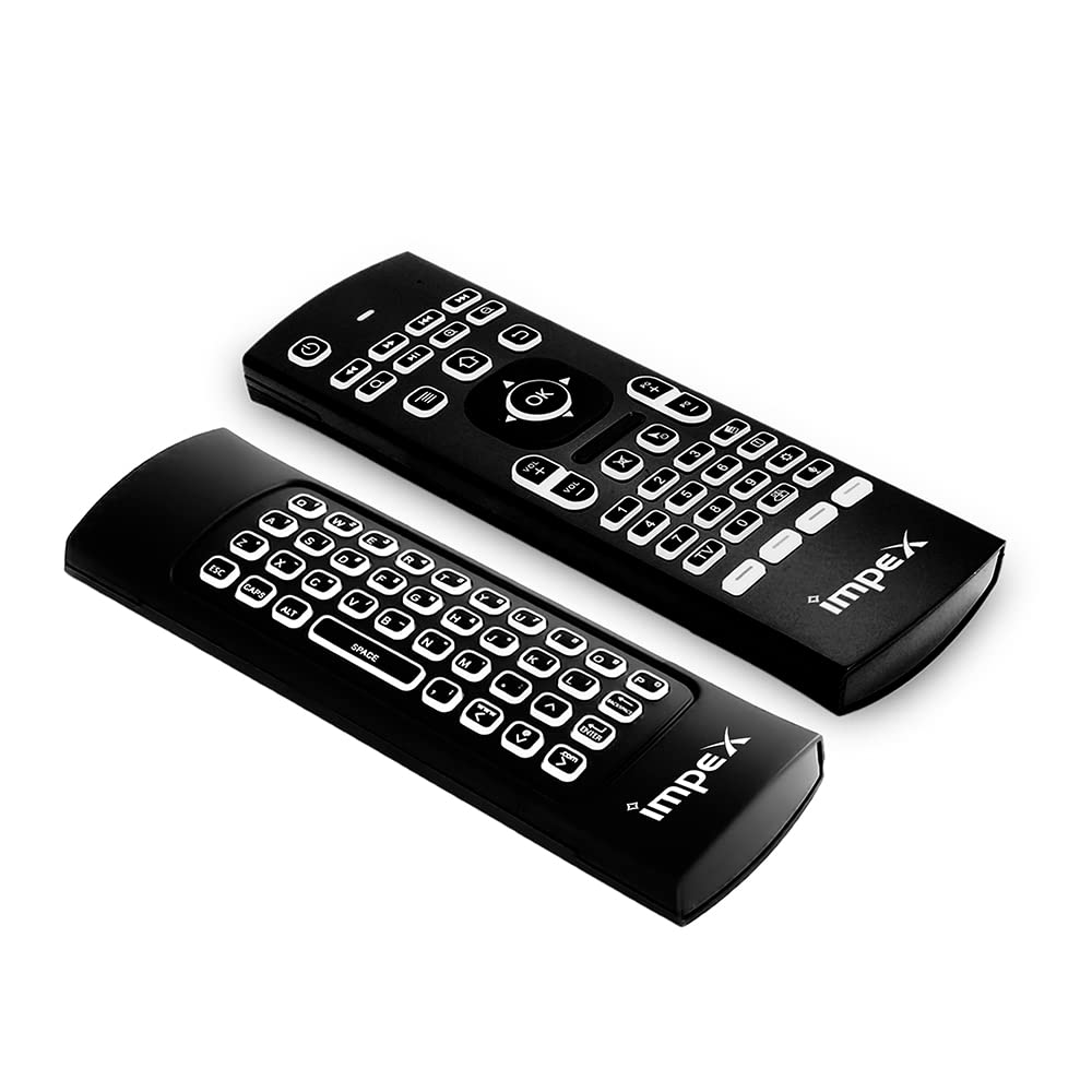 Impex AIR MOUSE 2.4G 3D With Wireless Keyboard, Motion Sensing Game Support and Voice Function