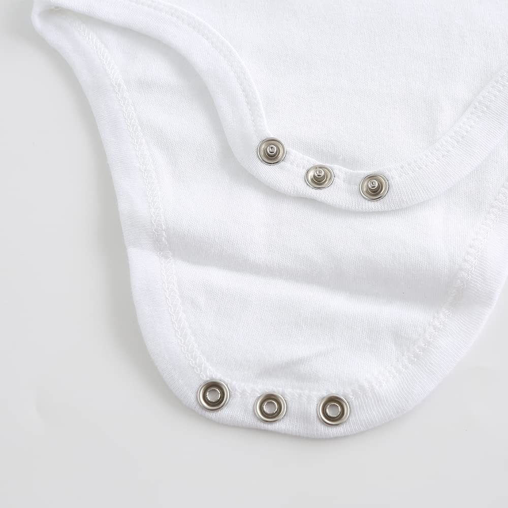MAMIMAKA Body para bebé, pantalones de bebé, ropa de bebé, mamelucos de manga corta, mamelucos para bebés niños y niñas