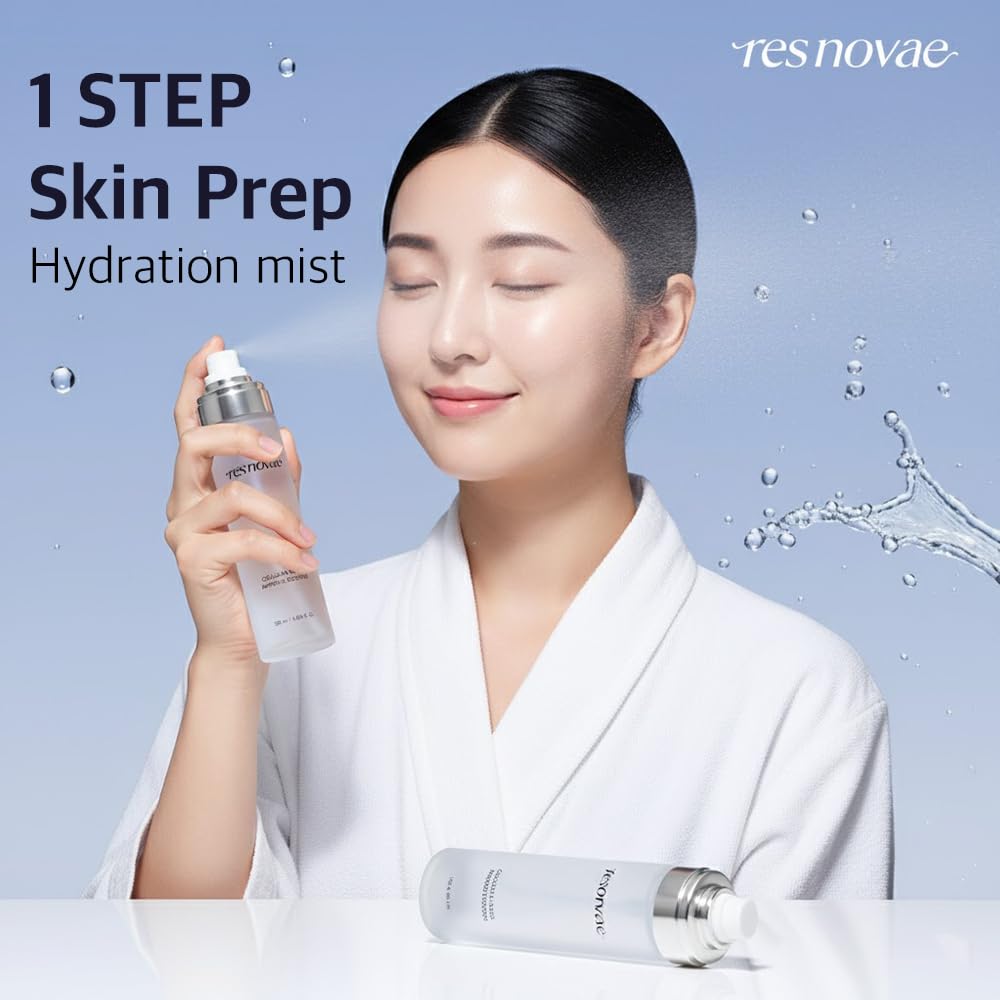 RESNOVAE Cellular Water Ampoule Booster Mist 120ml – Inducell Technology, Tomato Cell Water, Hydrating & Soothing Mist for Sensitive Skin, Pre-Ampoule Skin Prep Spray - Image 2