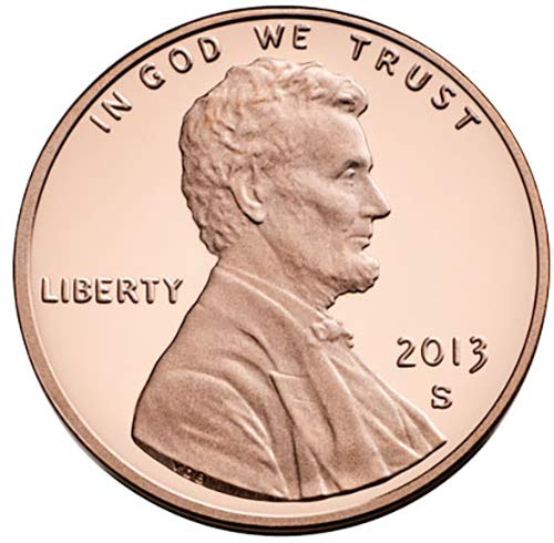 2013 S Proof Lincoln Shield Cent Choice Uncirculated US Mint