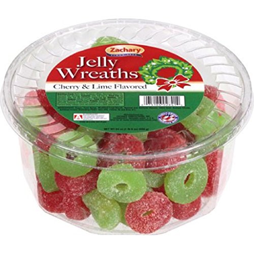Zachary Jelly Wreaths Dulces Masticables 24 oz miniatura 1
