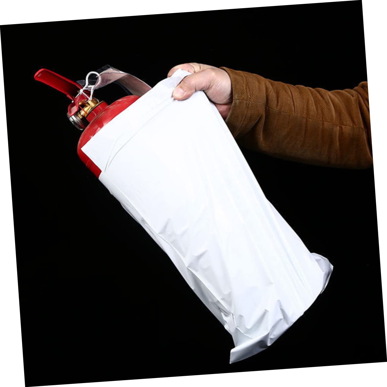 TEHAUX 100pezzi Buste Per Spedizioni Plastiche Sacchetti Autoadesivi Impermeabili e Resilienti Per Imballaggio Per Spedizioni Di Abbigliamento e Accessori Bianco