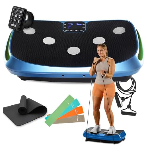 LifePro Rumblex 4D Vibration Plate Exercise Machine - Triple Motor Oscillation, Linear, Pulsation + 3D/4D Vibration Platform - Whole Body Viberation Machine for Home for Weightloss and Shaping