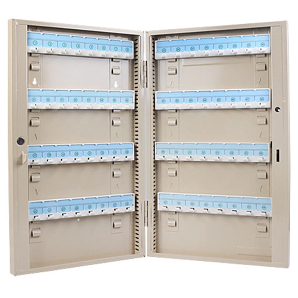 Llave de pared de 48 llaves, armario de llaves de acero laminado en frío, llave multicapaci Sto Solut, Schlüssel Schrank resistente al óxido para el hogar y la oficina