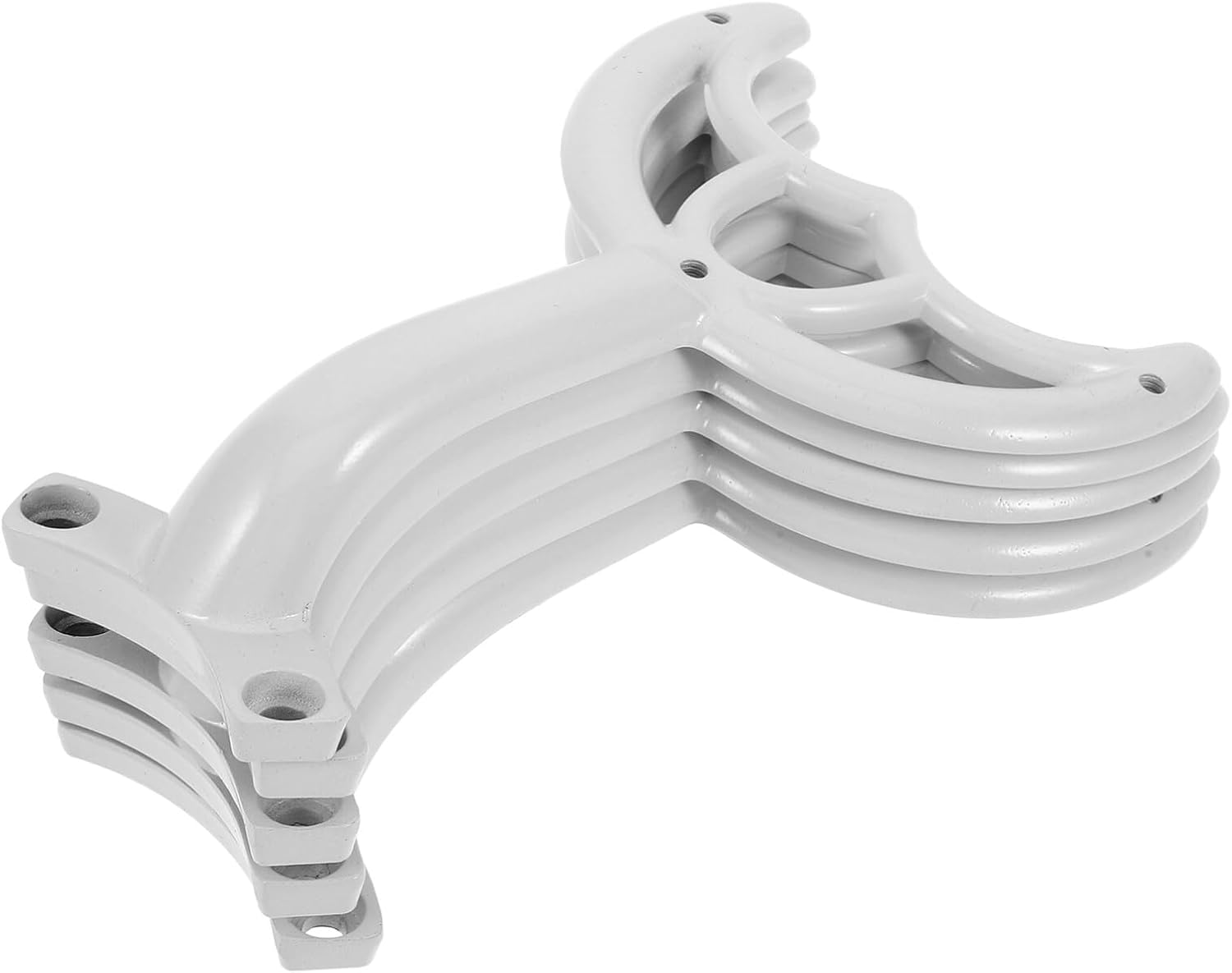 Generic 10 Pcs Blade Support Rod Ceiling Fan Arms Arm for Repairing Fan Blade Ceiling Fan Blade Support Ceiling Fan Blade Arms Bathroom Fan Blades Ceiling Fan Arm Replacement White Metal, IZ9280511KE