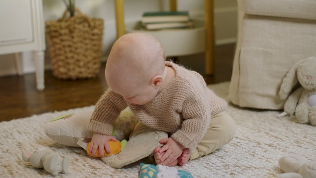 Ingenuity Heart To Hugs Sylvi Soothing Plush Toy - Gentle Vibration, Melodies, Heartbeat Sounds, Soft Lights For Babies 0M+