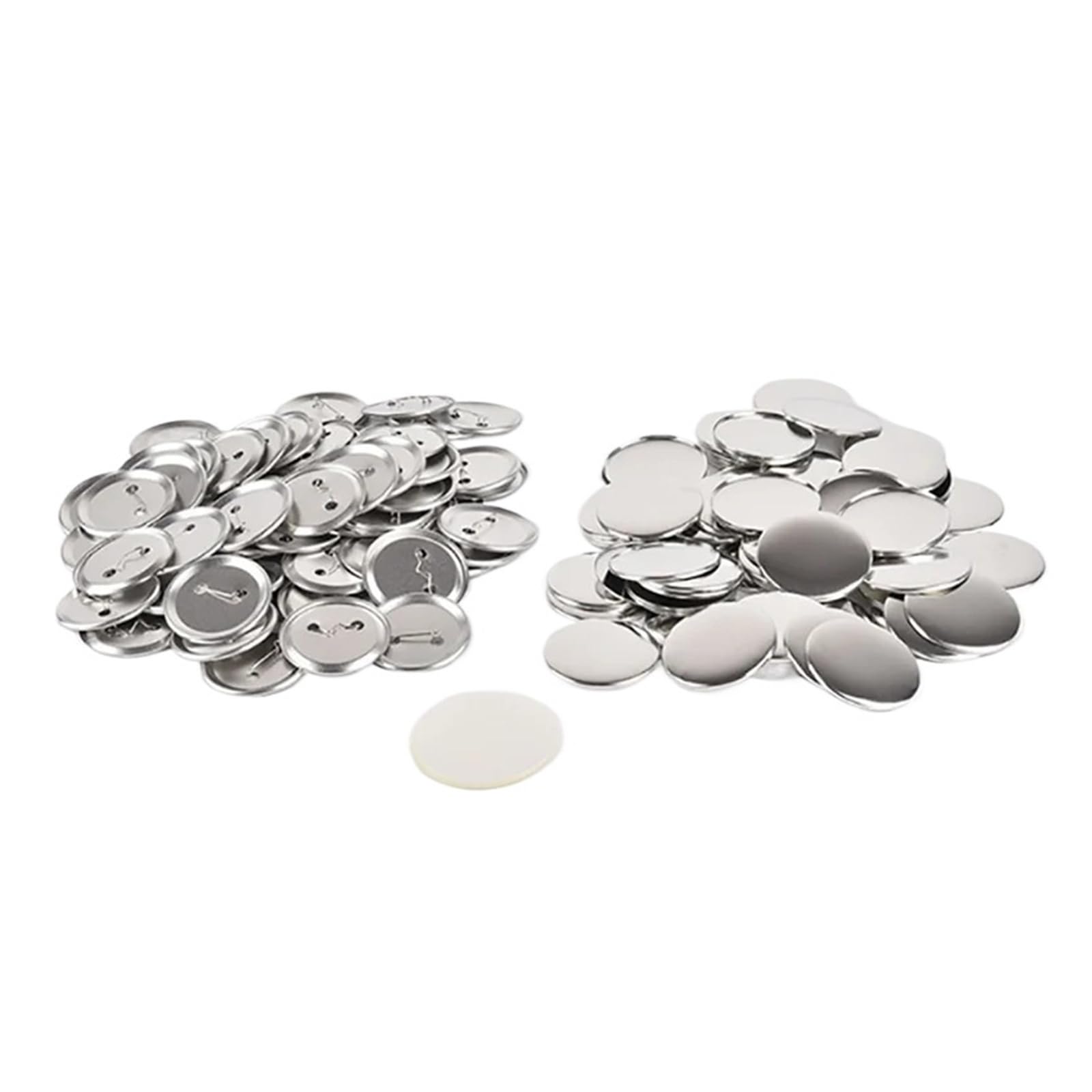 Zestaw 100 elementów do przypinek metalowych 25-75 mm, części samodzielnego montażu, tworzenia rękodzieła artystycznego Różnego przeznaczenia