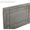 Modway Archie Queen Wood Headboard in Gray