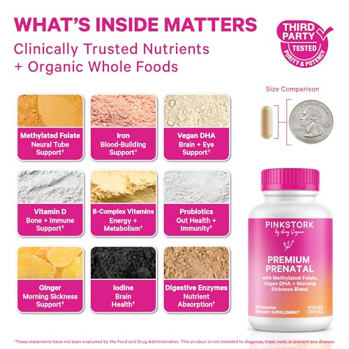 Pink Stork Premium Prenatal Vitamins