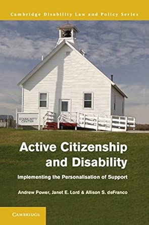 Active Citizenship and Disability: Implementing the Personalisation of Support book cover