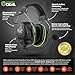 GREEN DEVIL Electronic Bluetooth Hearing Ear Protection Headphones With Boom Microphones 27dB Noise Cancelling Earmuffs