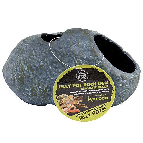Komodo Jelly Pot Rock Den - Large, Grey