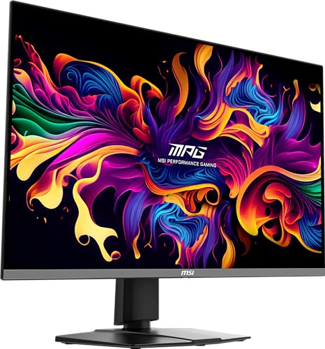 MSI MPG 321URX QD-OLED Gaming Monitor 31,5 Zoll 4K UHD – Quantum Dot OLED 3840 x 2160, 240 Hz / 0,03 ms, 99% DCI-P3, ΔE≤2, DisplayHDR True Black 400, KVM, RGB - DP 1.4a, HDMI 2.1, USB Type-C
