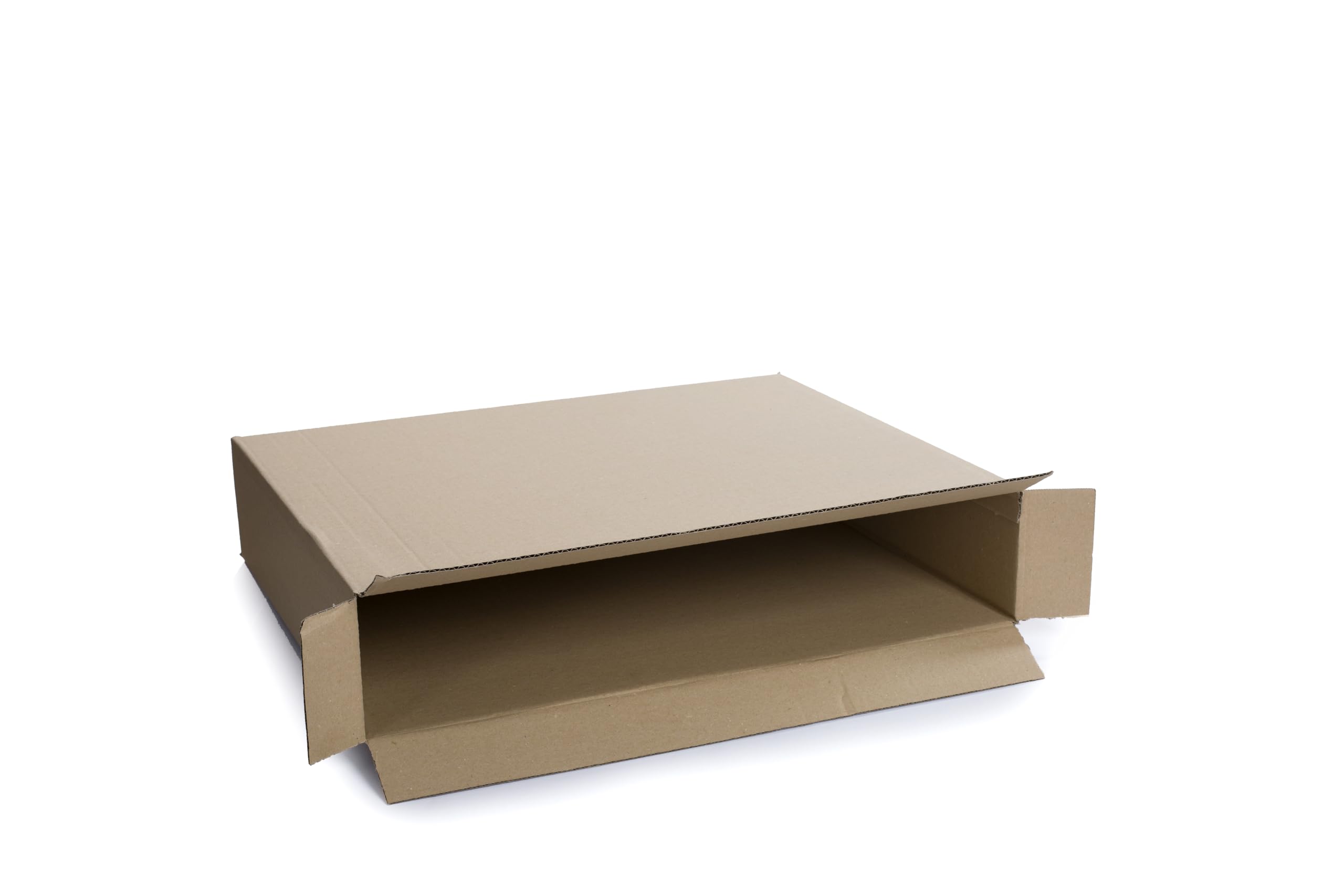 100 Stück Faltkarton 500x50x400 mm Innenmaß Versandkarton E-commerce Karton 2-Wellig Braun Kartonage Verpackung Postkarton Versandschachtel Paket Päckchen