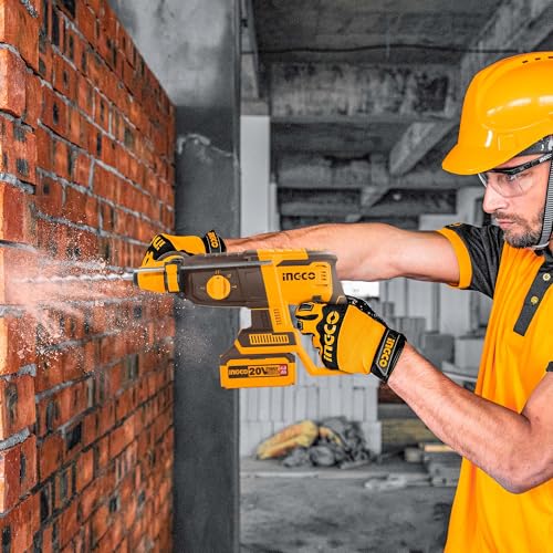 Ingco 20V Brushless Rotary Hammer Drill 2.5J 26mm - Image 3