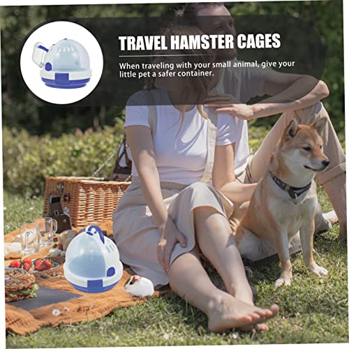 COLLBATH Bolsa Transparente gaiola hamster mala mochila para viagem gaiolas coelho aproveitar esquil